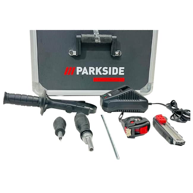 دریل شارژی 20 ولت پارکساید سه حالته سه نظام موتور براشلس Drill 20V