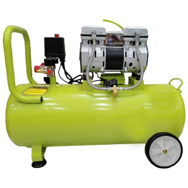پمپ باد 50 لیتری پریسکوت 1450 وات 8 بار دو موتوره PAS5003L Prescott