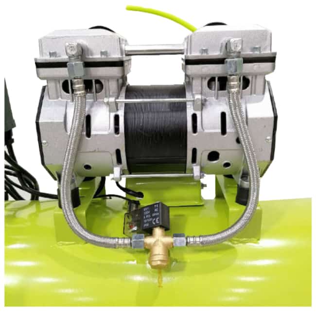 پمپ باد 50 لیتری پریسکوت 1450 وات 8 بار دو موتوره PAS5003L Prescott