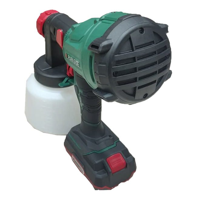 پیستوله رنگ شارژی 20 ولت مخزن 1 لیتری پارکساید Parkside PFSA 20_LI A1