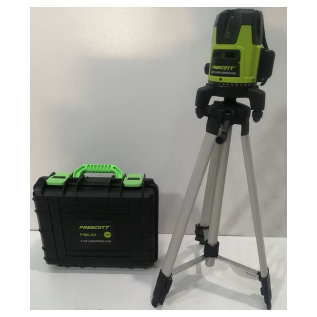 تراز لیزری پایه دار 360 درجه پریسکوت PRESCOTT PHML901