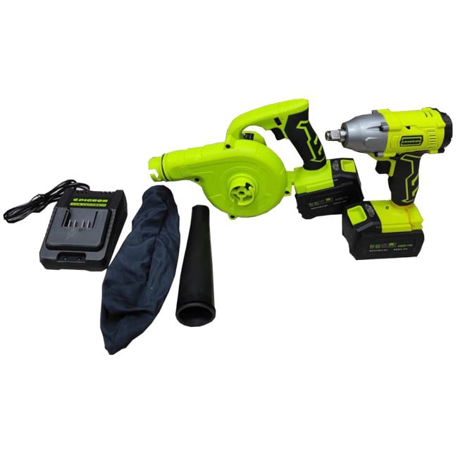 پک دوقلو بلوور و بکس شارژی پیگن 20 ولت مدل GL161