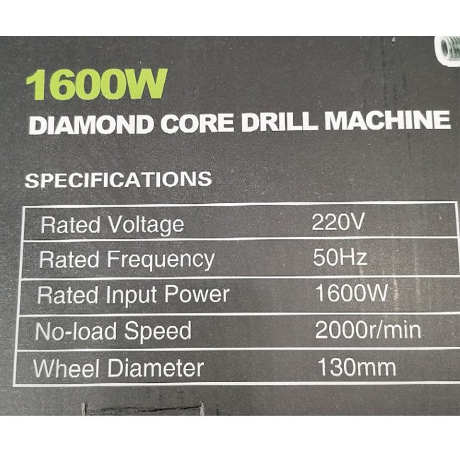 دریل کر گیر الماسه پریسکوت 1600 وات Prescott PT2812001