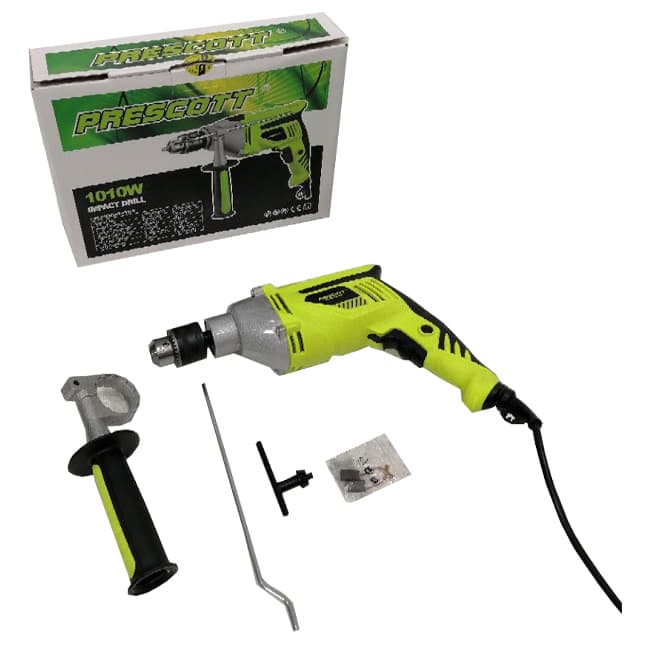 دریل چکشی ضربه ای پریسکوت سه نظام گیربکس PT0201303 Prescott
