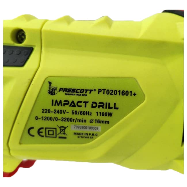 دریل چکشی 1100 وات نظام 16 پریسکوت +Pressott PT0201601