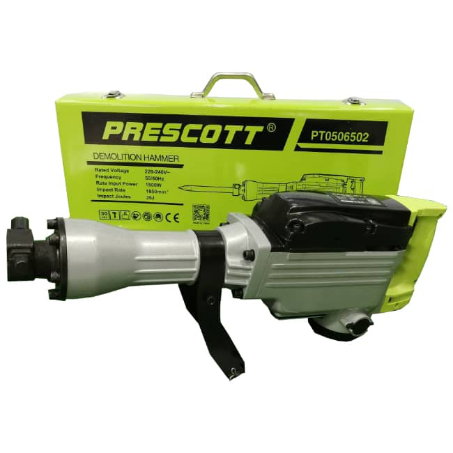 چکش تخریب 17 کیلویی پریسکوت 1500 وات PT0506502 Prescott