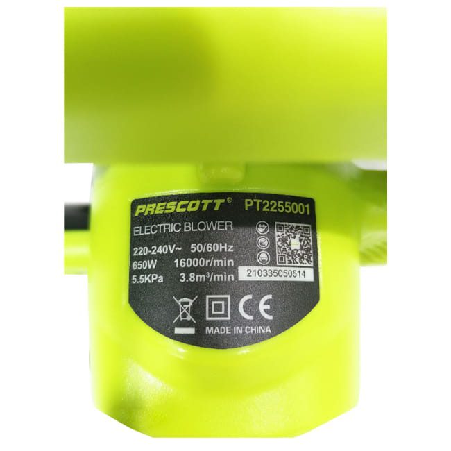 بلوور دمنده و مکنده دوکاره پریسکوت PT2255001 Prescott