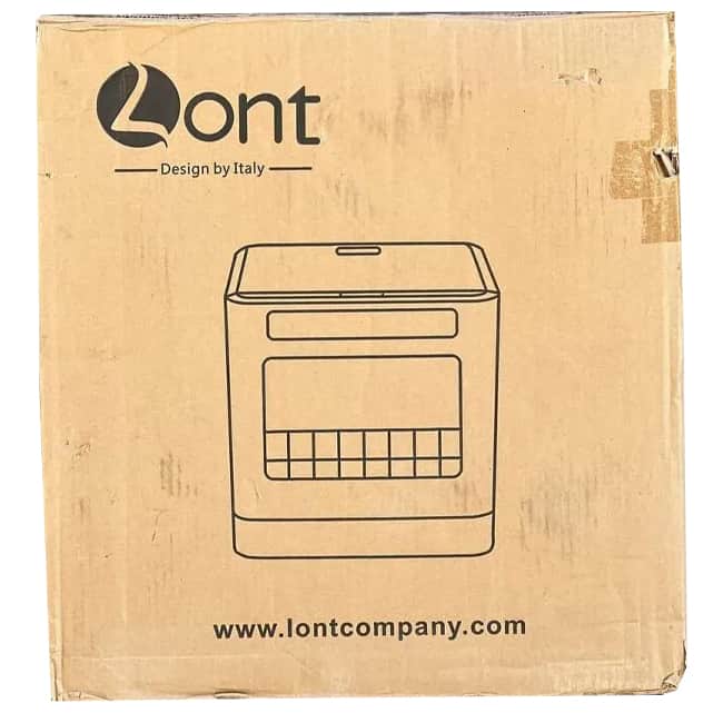 ظرفشویی رومیزی لونت 6 نفره QLK-T08 سفید