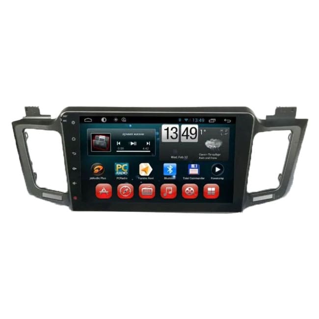 پخش و مانیتور فابریک خودرو تویوتا روا 4 اندروید Toyota RAV4 مدل RS855