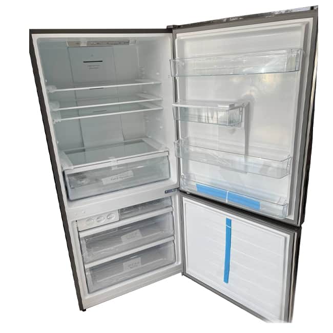 یخچال فریزر بالا پایین هایسنس RB605 ا 30 فوت نقره 2022 RB605N4BS1