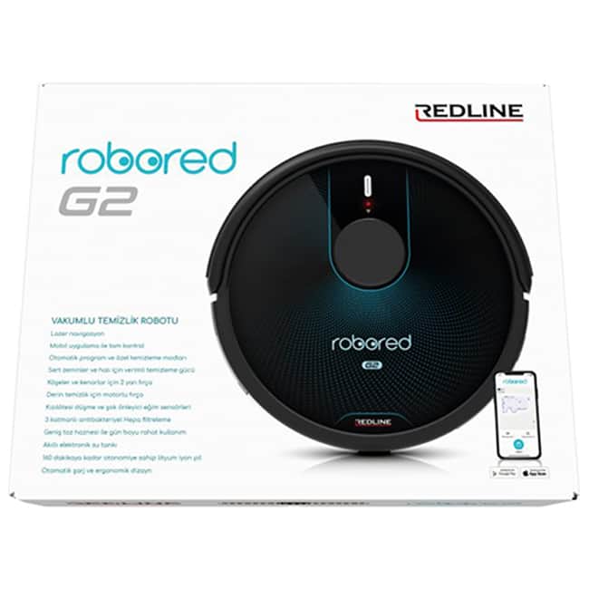 جارو شارژی رباتیک ردلاین 475 میلی لیتر Redline G2