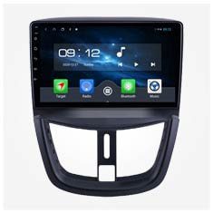 مانیتور و پخش فابریک اندروید خودرو پژو 207 RL855