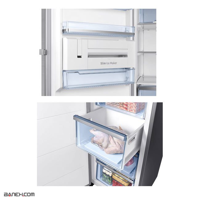 یخچال و فریزر دوقلوی سامسونگ 36 فوت RZ32 – RR39 Samaung Refrigerator