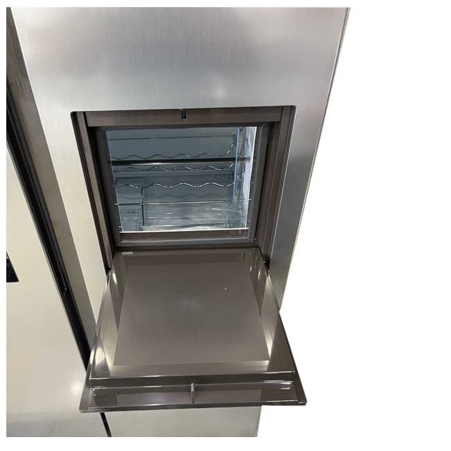 یخچال ساید بای ساید 30 فوت هایسنس RS6 96N4BGUنقره ای