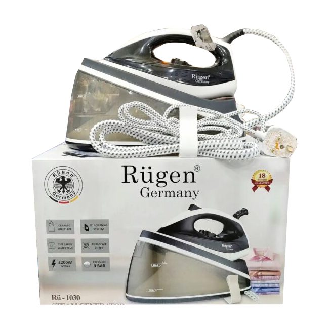 اتو بخار مخزن دار روگن 2200 وات 2 لیتر Rugen RU1030