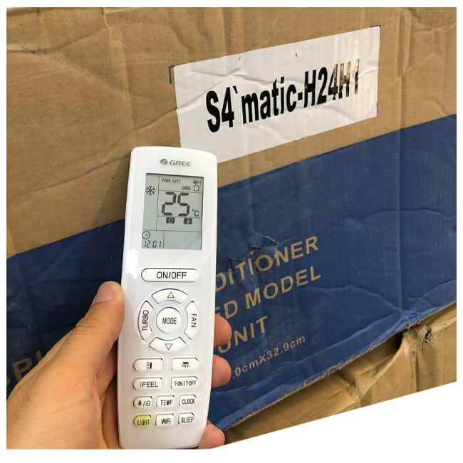 کولر گازی گری 24000 اسفورماتیک S4 MATIC-H24H1 T1