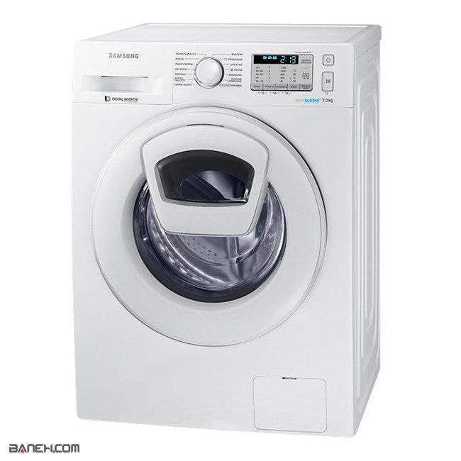 ماشین لباسشویی 9 کیلویی سامسونگ SAMSUNG ADDWASH WW90K5213WW