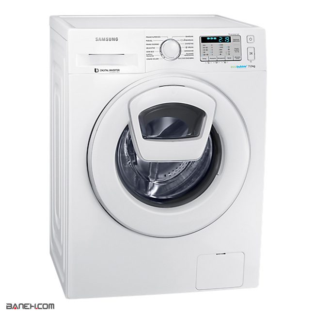 ماشین لباسشویی 9 کیلویی سامسونگ SAMSUNG ADDWASH WW90K5213WW