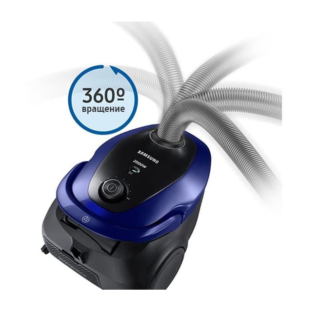 جاروبرقی سامسونگ مکش 460 وات 2000 وات Samsung VC20M255AWB Dust Bag