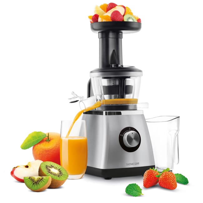 آب مرکبات گیری سنکور 400 وات 60 دور Sencor SSJ 4041BK Slow Juicer