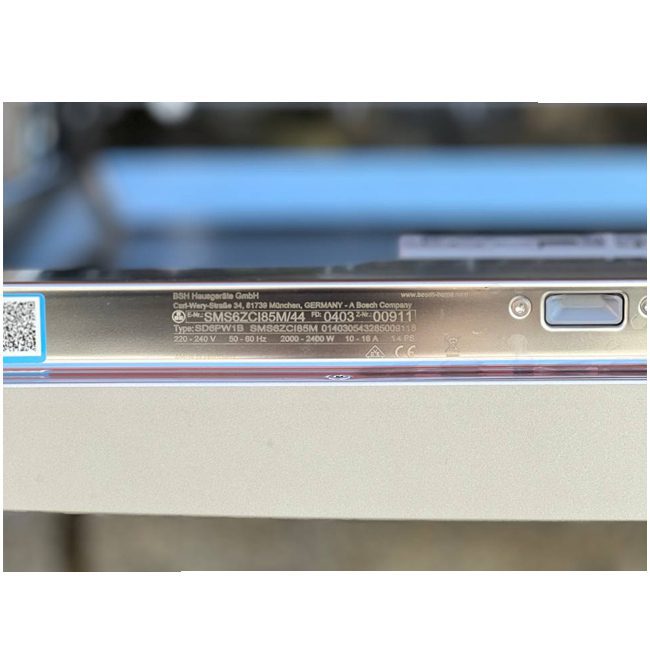 ماشین ظرفشویی بوش 85M مدل SMS6ZCI85M و 14 نفره