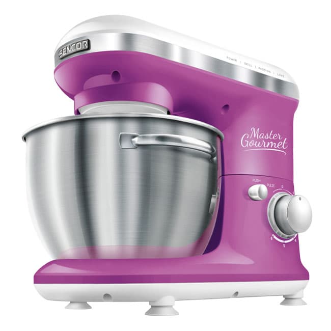 همزن کاسه دار سنکور 600 وات 4 لیتر استیل STM 3625VT Sencor