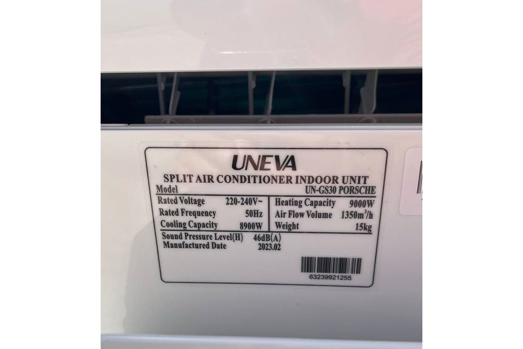 کولر گازی یونیوا اینورتردار T3 30000 مدل UN-GS30 PORSCHE