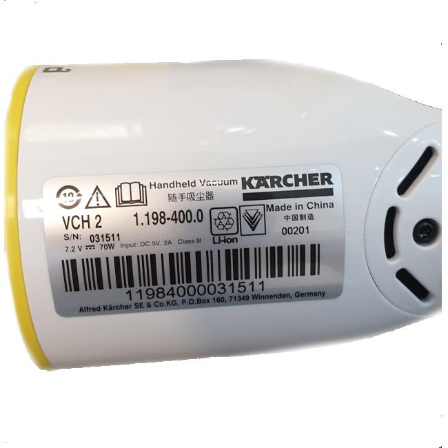 جارو شارژی دستی کارچر مدل VCH2