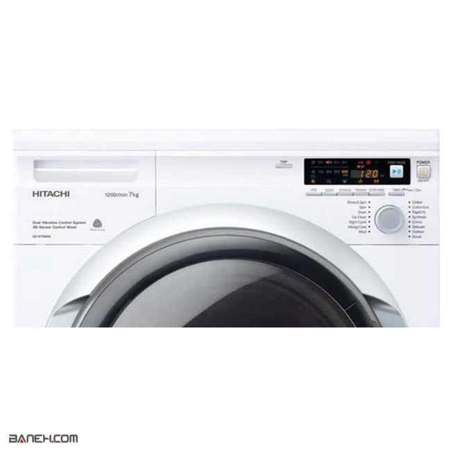 ماشین لباسشویی هیتاچی 7 کیلویی Hitachi Washing Machine W70PV
