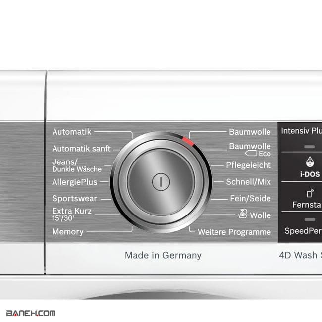 ماشین لباسشویی بوش 10 کیلویی WAX32MXO