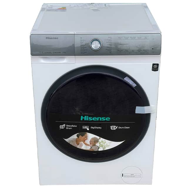 ماشین لباسشویی هایسنس ۱۰ کیلو مدل WFER1014VA سفید