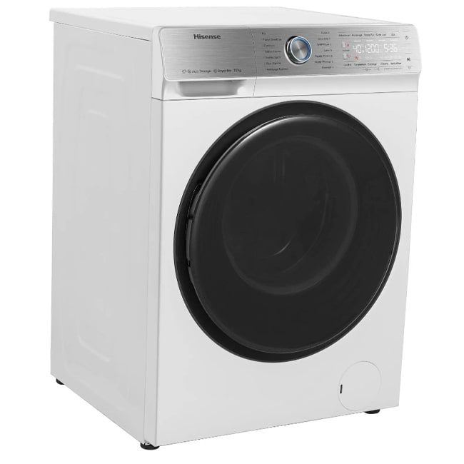 ماشین لباسشویی هایسنس ۱۰ کیلو مدل WFER1014VA سفید