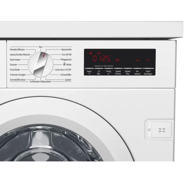 ماشین لباسشویی بوش توکار 28443 مدل WIW28443 و 8 کیلویی