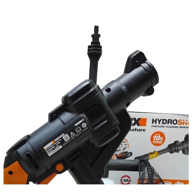 کارواش خانگی شارژی ورکس 30 بار جعبه کارتونی Worx HydroShot WG629E.4