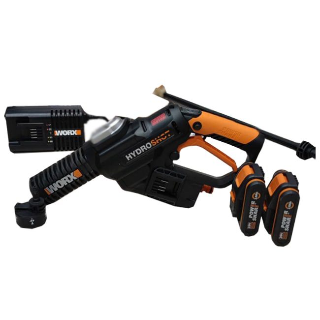 سمپاش و کارواش شارژی ورکس 50 بار براشلس جعبه کارتونی Worx WG630E.5