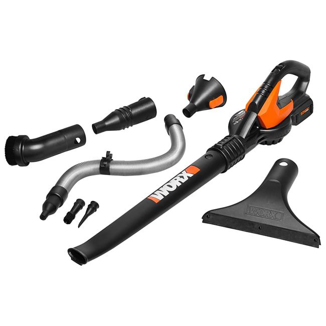 علف زن چمن زن و دستگاه دمنده مکنده ورکس 32 ولت WG575.1 WG175.1