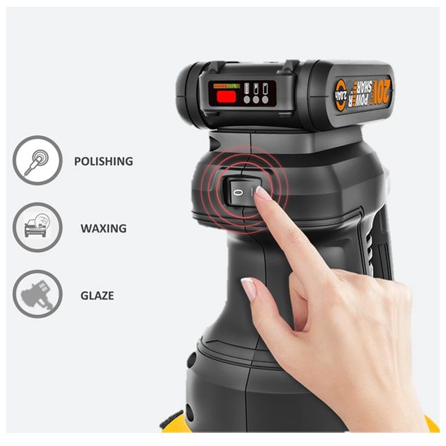 دستگاه پولیش شارژی ورکس 20 ولت خودرو Worx WX858.9