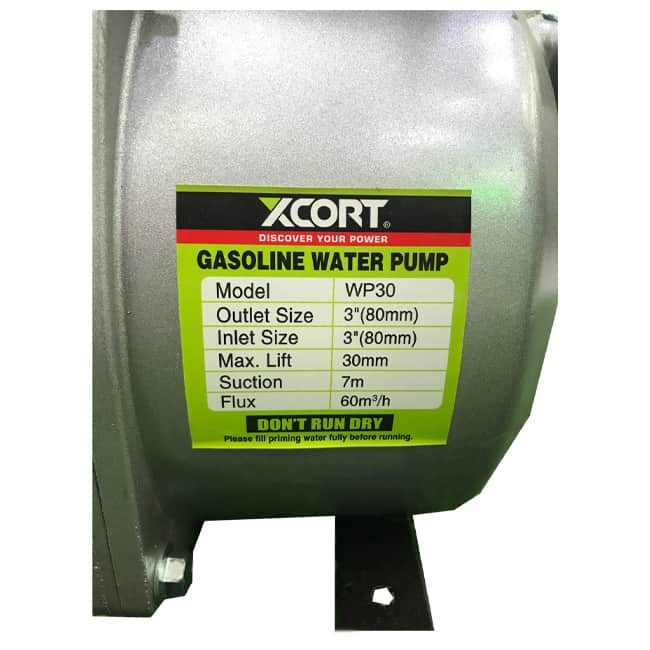 پمپ آب بنزینی ایکس کورت هندلی آلومینیوم WP30