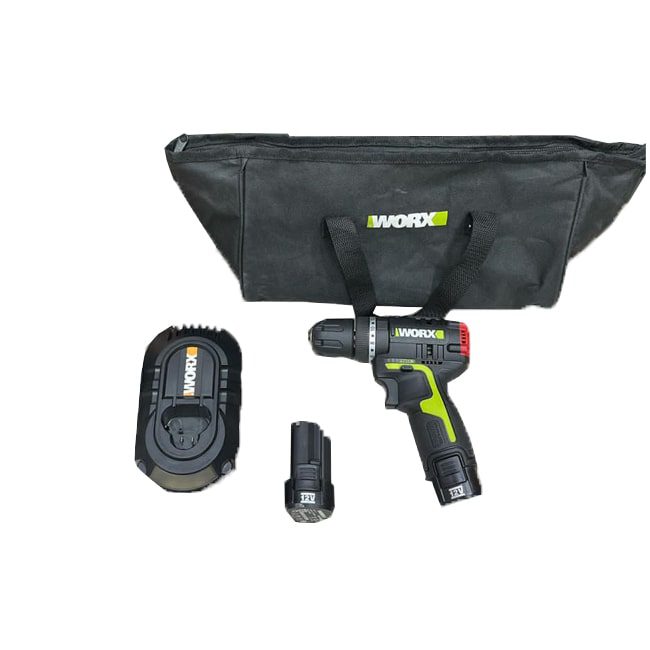 دریل پیچ گوشتی شارژی براشلس 12 ولت ورکس WORX WU131.2