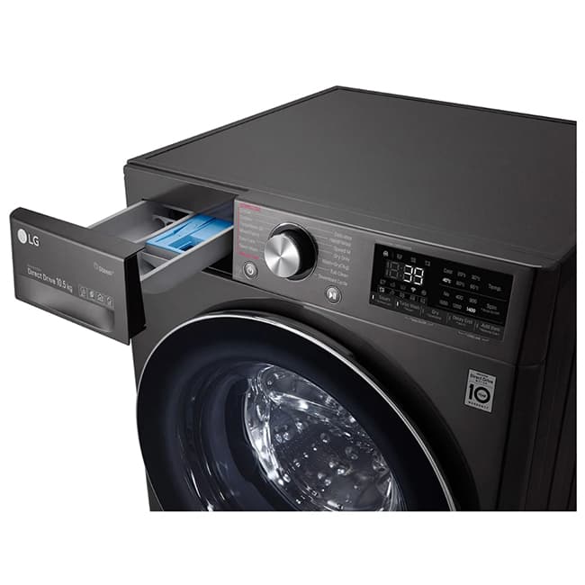 لباسشویی ال جی 10.5 کیلویی WV9142 بخارشو دودی