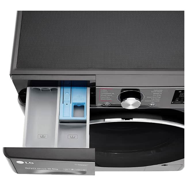 لباسشویی ال جی 10.5 کیلویی WV9142 بخارشو دودی