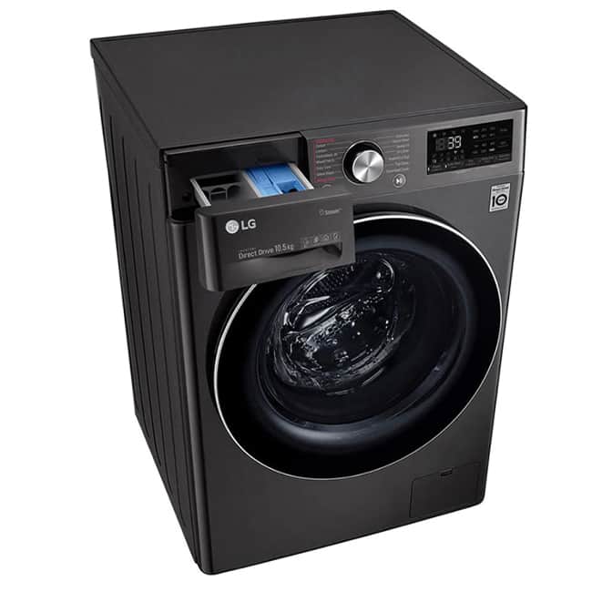 لباسشویی ال جی 10.5 کیلویی WV9142 بخارشو دودی