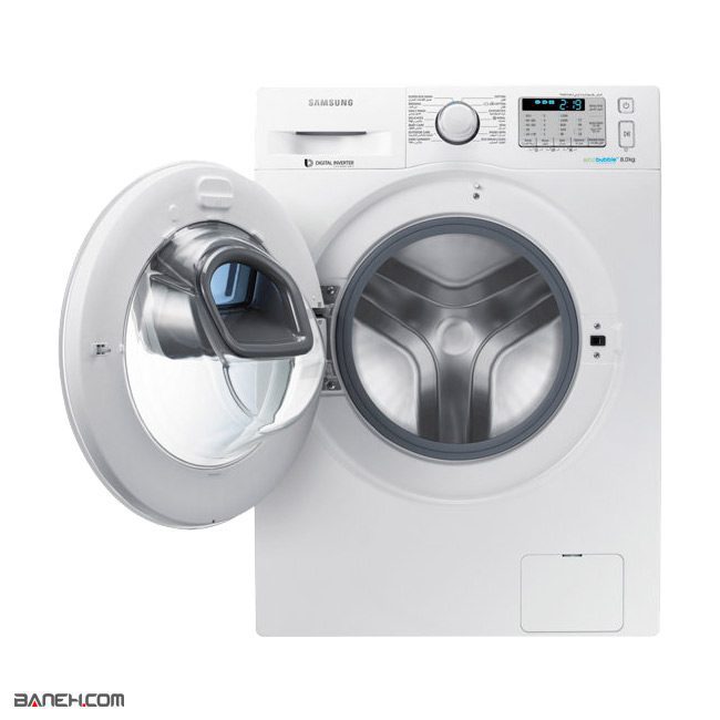 ماشین لباسشویی Add Wash سامسونگ 8 کیلویی WW80K5213