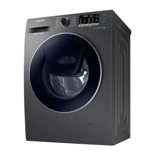 لباسشویی سامسونگ 9 کیلویی 1400 دور نقره ای Samsung washing WW90K54E0UX