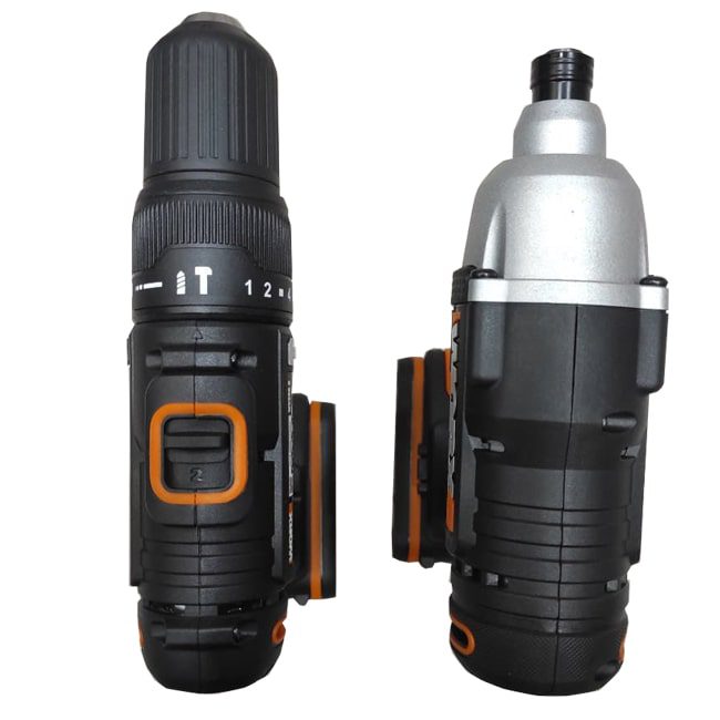 دریل شارژی چکشی و پیچ بند تقه ای ورکس Worx WX386.9 wx291.9