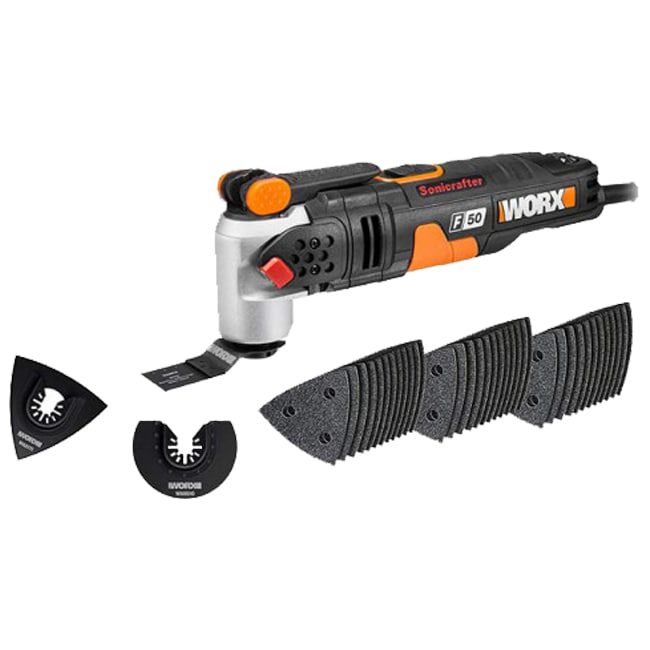 دستگاه فرز همه کاره 250 وات ورکس صفحه برش دار WX681 F50 Worx