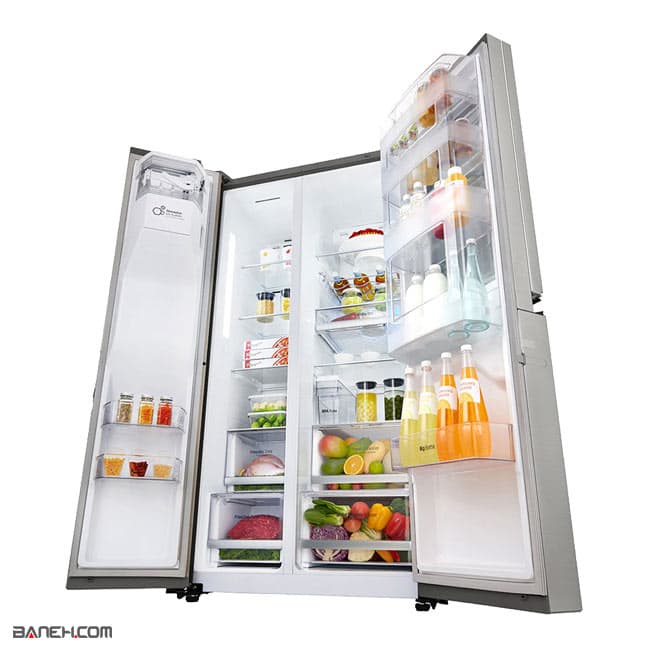 یخچال ال جی ساید بای ساید 30 فوت GC-X247CSAV LG X247
