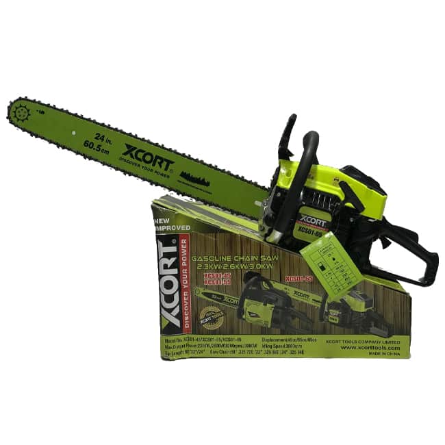 اره زنجیری 24 اینچ ایکس کورت بنزینی مدل XCS01-65
