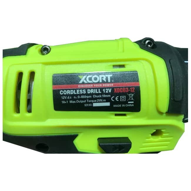 دریل شارژی 12 ولت ایکس کورت ترکمتر دار XDC03-12
