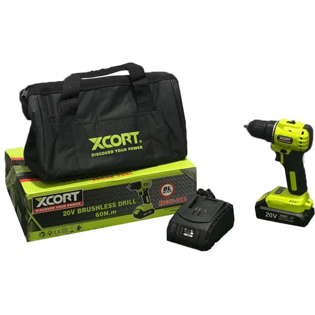 دریل شارژی سه حالته 20 ولت ایکس کورت XDC06-20BL